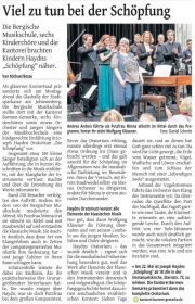 Artikel in der Westdeutschen Zeitung am 11.05.2016
