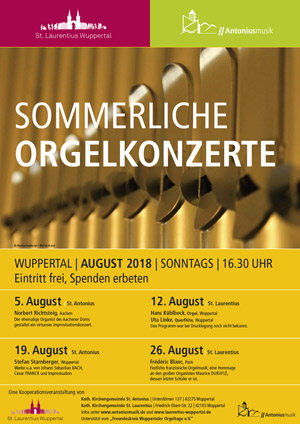 Orgelkonzerte 2018